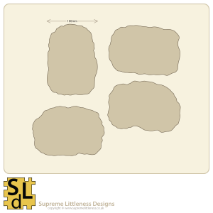 4 Area Terrain Bases