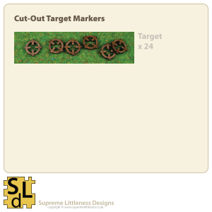 Cut-Out Target Markers