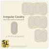Irregular Cavalry 25mm Pill Sabot Bases