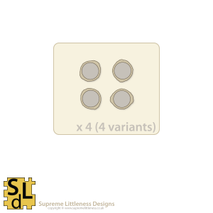 Wavy-Edge Single-slot Sabot Bases