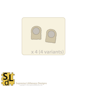 Wavy-Edge 20mm/UK Penny Name Space Sabot Bases