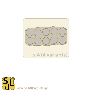 Wavy-Edge Regular 10-slot Sabot Bases