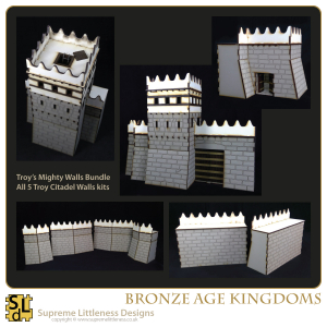 Troy’s Mighty Citadel Walls Bundle