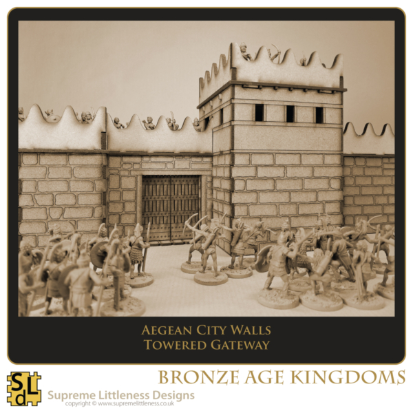 Aegean City Walls Towered Gateway