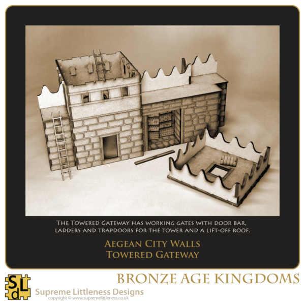 Aegean City Walls Towered Gateway - Image 2