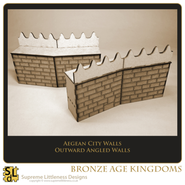 Aegean City Walls Outward Angled Walls - Image 2