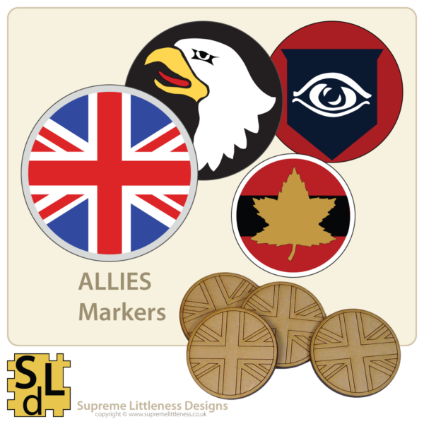 Allies Insignia Markers