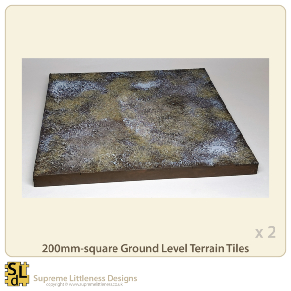 200mm-square Ground Level Terrain Tiles