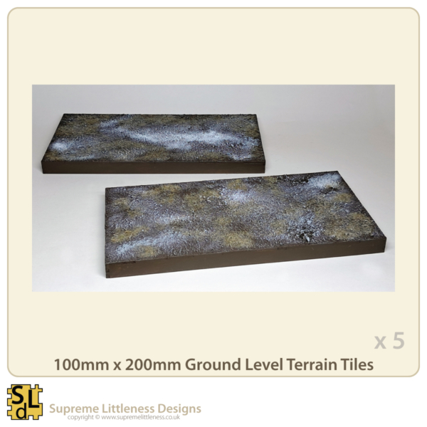 100mm x 200mm Ground Level Terrain Tiles