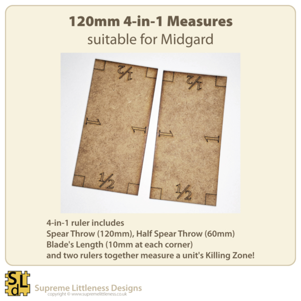 120mm 4-in-1 Measures suitable for Midgard