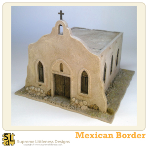 Mexican Border Adobe Church