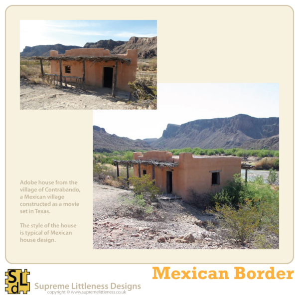 Mexican Border Adobe House Dos - Image 2