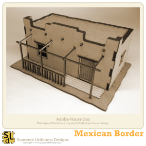 Mexican Border Adobe House Dos