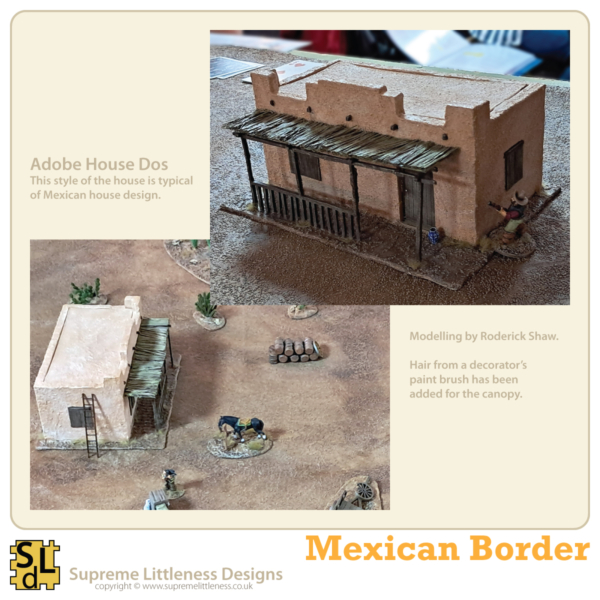 Mexican Border Adobe House Dos - Image 3