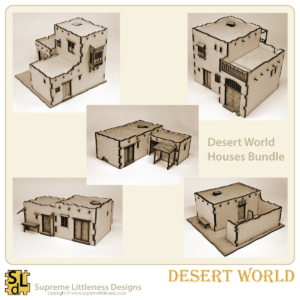 Desert World Houses Bundle